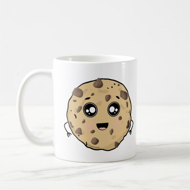Ein niedlicher Keks - Kawaii Kaffeetasse (Links)