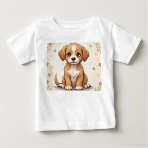 ein niedlicher kleiner Welpe Baby T-shirt