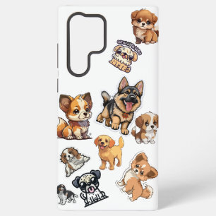 Ein niedlicher kleiner Welpe 🤩  Streunhund 🐾  Fa Samsung Galaxy Hülle