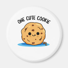 Ein Niedlicher Kochkuchen-Funny-Food-Puff Magnet