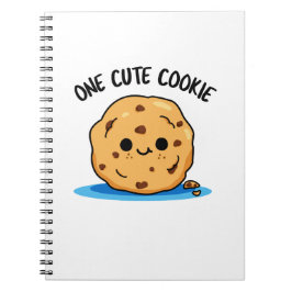 Ein Niedlicher Kochkuchen-Funny-Food-Puff Notizblock