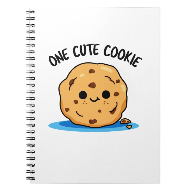 Ein Niedlicher Kochkuchen-Funny-Food-Puff Notizblock (Vorderseite)