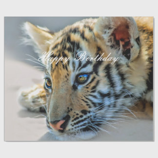Ein niedlicher Tiger Geschenkpapier