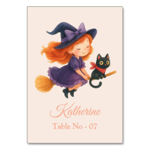 Ein Niedliches Boo & Cat mit einem Zimmer Tischnummer