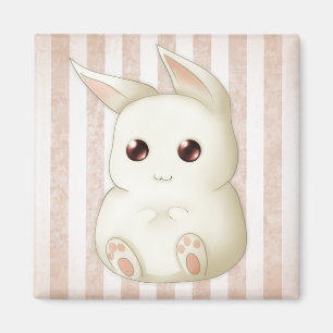 Ein niedliches geschwollenes Kawai Magnet