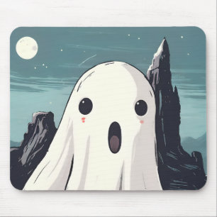 Ein Niedliches Ghost-Abenteuer mitten in der Nacht Mousepad