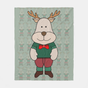 Ein niedliches Hirsch Fleecedecke