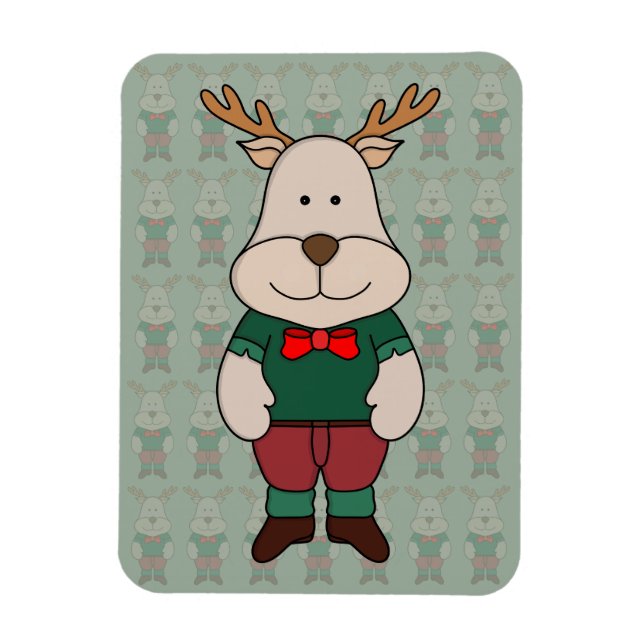 Ein niedliches Hirsch Magnet (Vertikal)