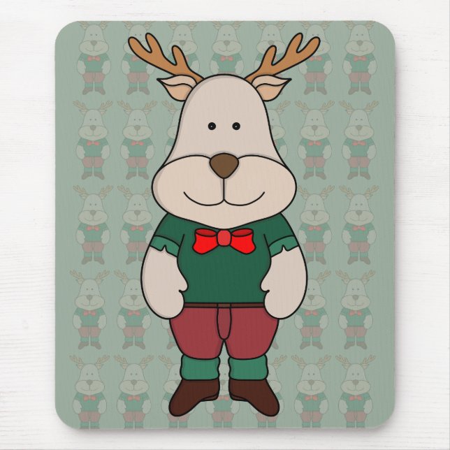 Ein niedliches Hirsch Mousepad (Vorne)