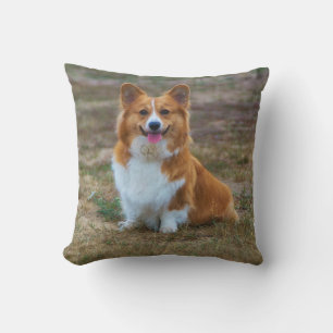 Ein niedliches Hundeschleuderkissen von Corgi Kissen