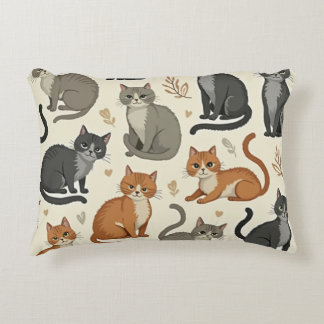 ein niedliches Katzenkissen 4 Dekokissen
