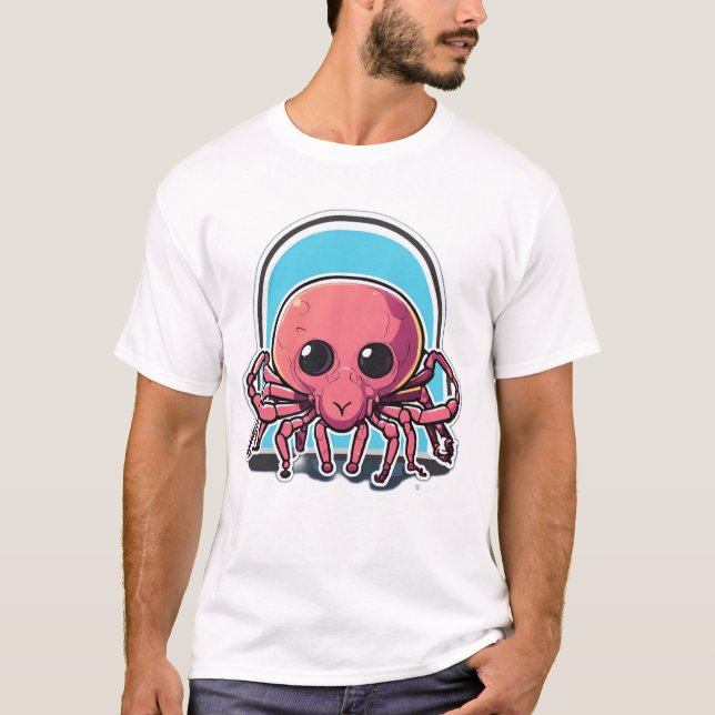 Ein niedliches kleines Design ist glänzend und str T-Shirt (Vorderseite)
