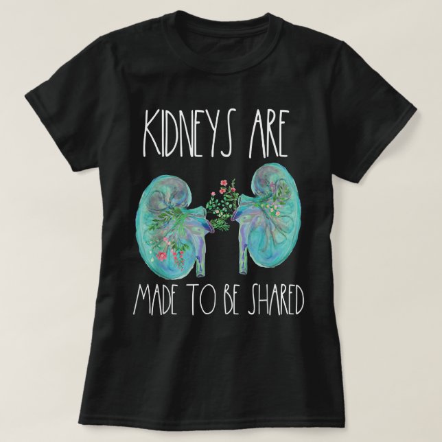 Ein Nierentransplantat Spender Nephrologie Kranken T-Shirt (Design vorne)