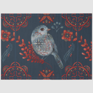 Ein Nordic Tile Series Design für Weihnachten 26 Seidenpapier