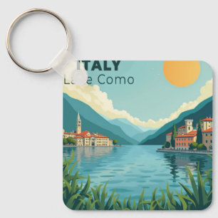 Ein nostalgisches klassisches Reiseposter – Italie Schlüsselanhänger
