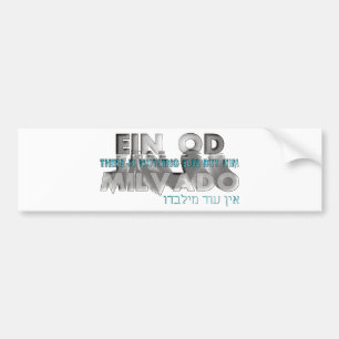 Ein Od Milvado Autoaufkleber