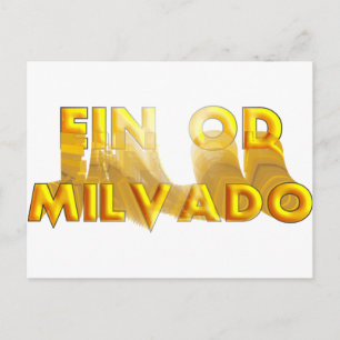 Ein Od Milvado Postkarte