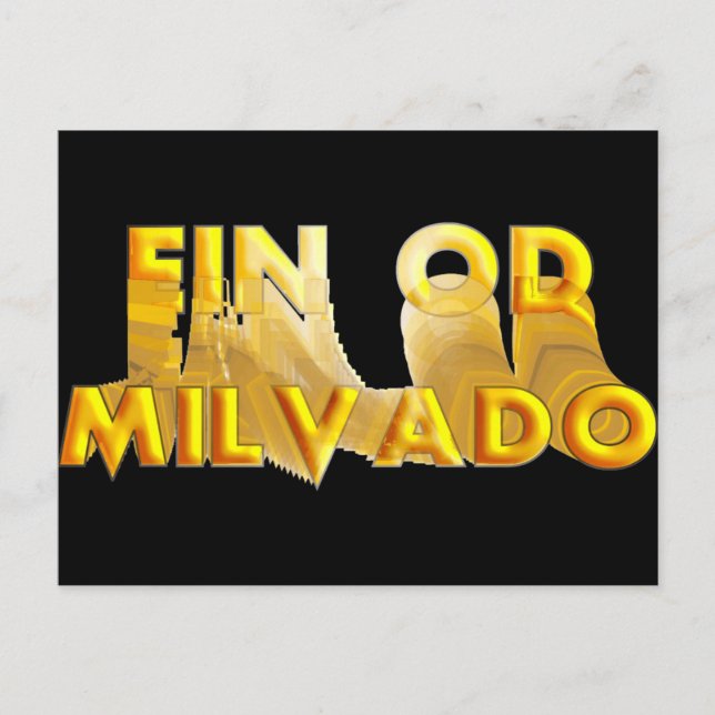 Ein Od Milvado Postkarte (Vorderseite)