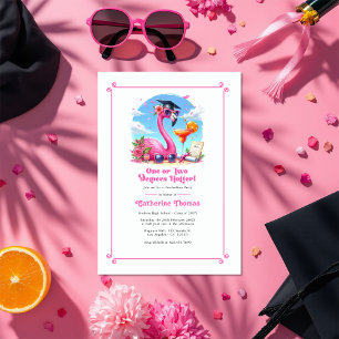 Ein oder zwei Grad heißeres TropenGrad-Party Dreifach Gefaltete Einladung