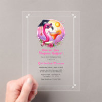 Ein oder zwei Grad Hotter Flamingo Graduate Party