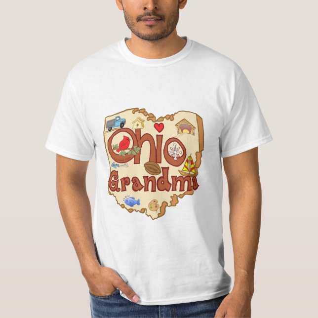 Ein Ohio Oma T - Shirt (Vorderseite)