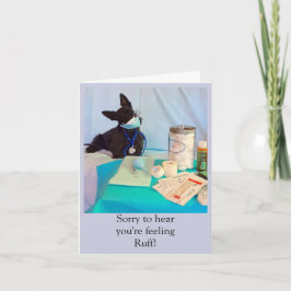 Ein Ohr beim Hören Karte