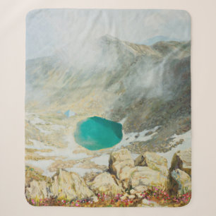 Ein Ölgemälde auf Leinwand des höchsten Gipfels in Sherpadecke
