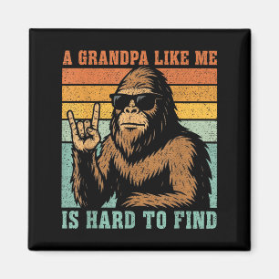 Ein Opa wie Bigfoot Dad ist schwer zu finden Vater Magnet