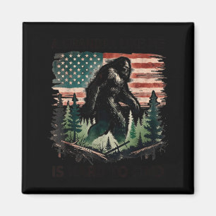 Ein Opa wie er ist schwer zu finden Bigfoot Vater Magnet