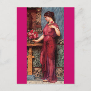 Ein Opfer für Venus - Godward Postkarte