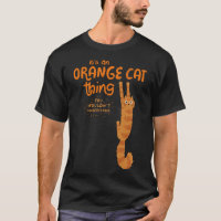 Ein Orange Cat Ding - Funny Tabby Cat Hangon