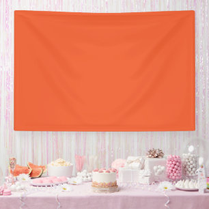ein orangefarbener Hintergrund Banner