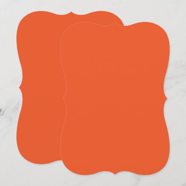 ein orangefarbener Hintergrund mit schwarzer Grenz (Vorne/Hinten)