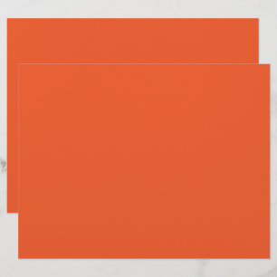 ein orangefarbener Hintergrund mit schwarzer Grenz Briefbogen