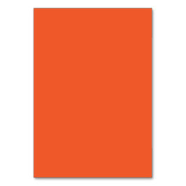 ein orangefarbener Hintergrund Tischnummer