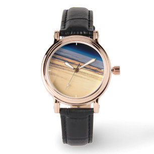 Ein Orbital Sunset von der Küste von Baja Kaliforn Armbanduhr
