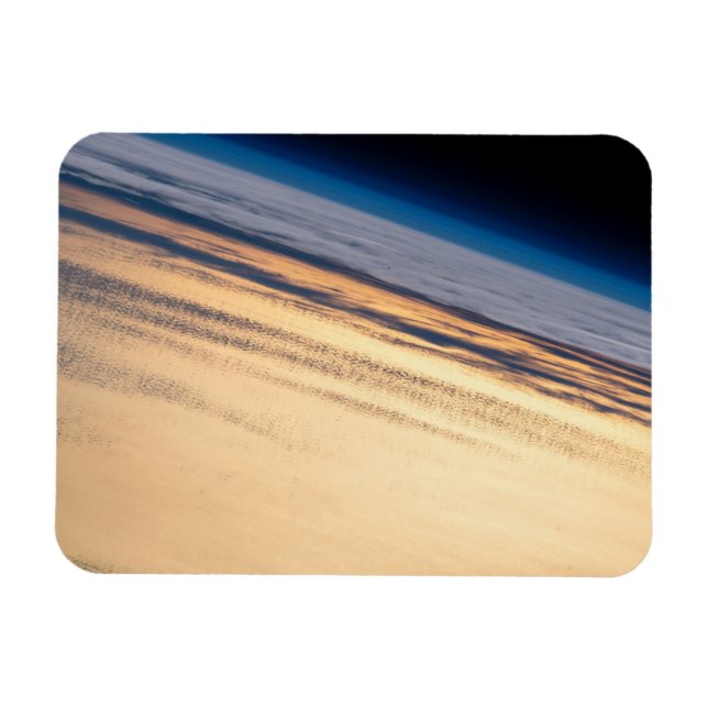 Ein Orbital Sunset von der Küste von Baja Kaliforn Magnet (Horizontal)