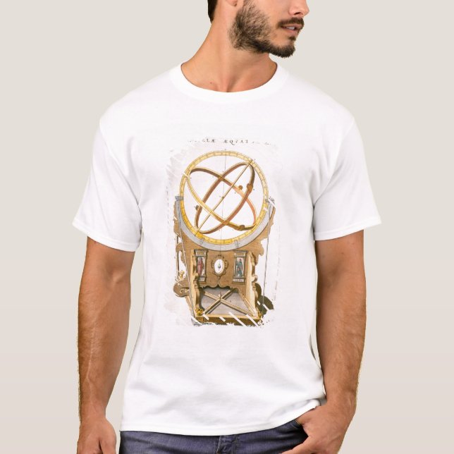 Ein Orrery entworfen von Tycho Brahe (1546-1601) T-Shirt (Vorderseite)