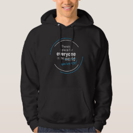 Ein Ort für alle im sonnigen Sprichwort des Univer Hoodie