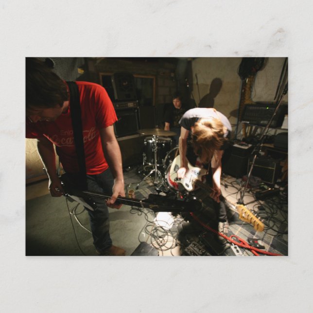 Ein Ort zum Bury Strangers Poster Postkarte (Vorderseite)