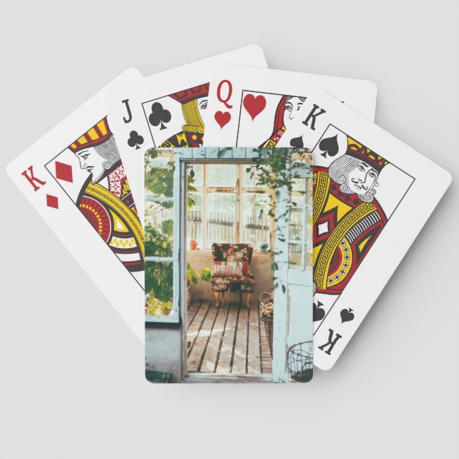 Ein Ort zum Nickerchen Spielkarten (Rückseite)