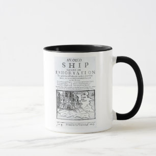 Ein Ould Schiff genannt ein Exhortation Tasse