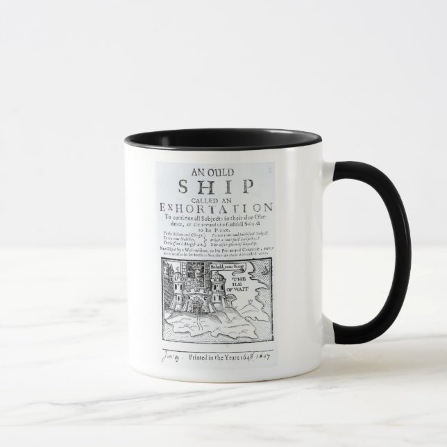 Ein Ould Schiff genannt ein Exhortation Tasse (Rechts)