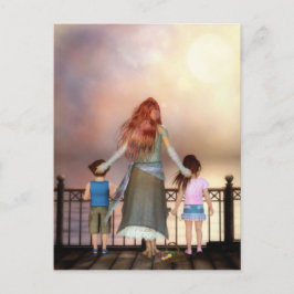 Ein Ozean der Liebe Postkarte (Text)