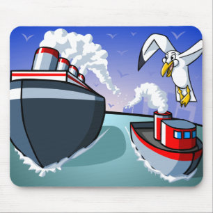 Ein ozeanisches Abenteuer Mousepad