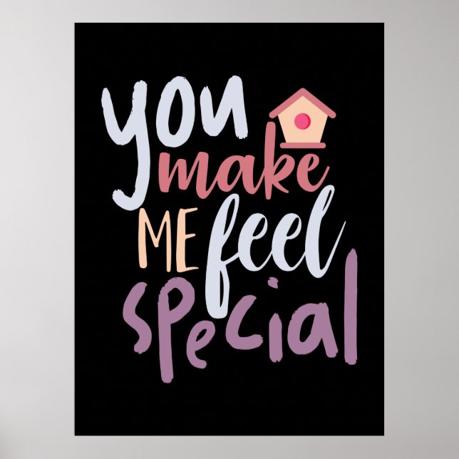 Ein paar Geschenke, die mich besonders machen Poster (Vorne)