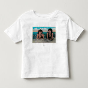 Ein Paar Queens auf dem Strand, Ozean-Park Kleinkind T-shirt