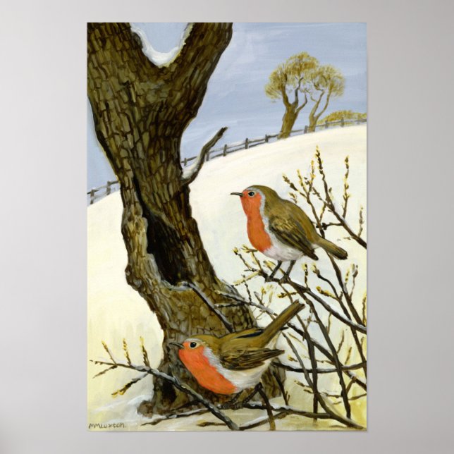 Ein Paar Robins Poster (Vorne)