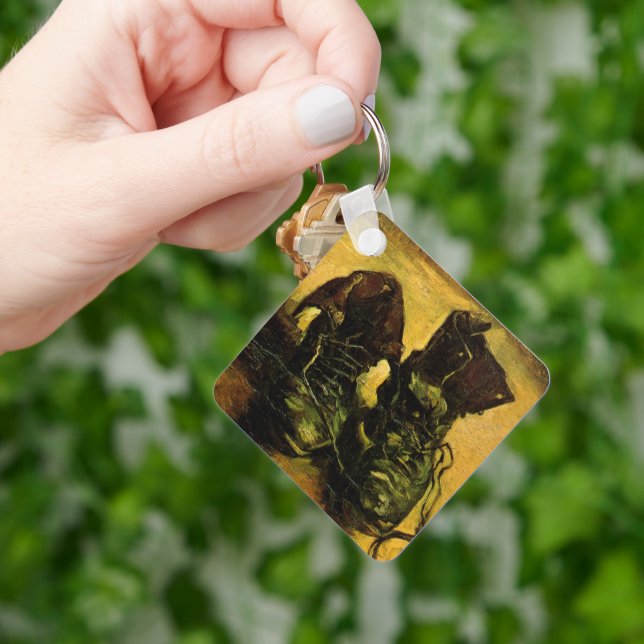 Ein Paar Schuhe von Vincent van Gogh Schlüsselanhänger (Hand)