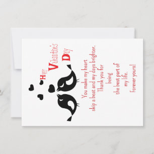 Ein paar schwarze Vögel Karte